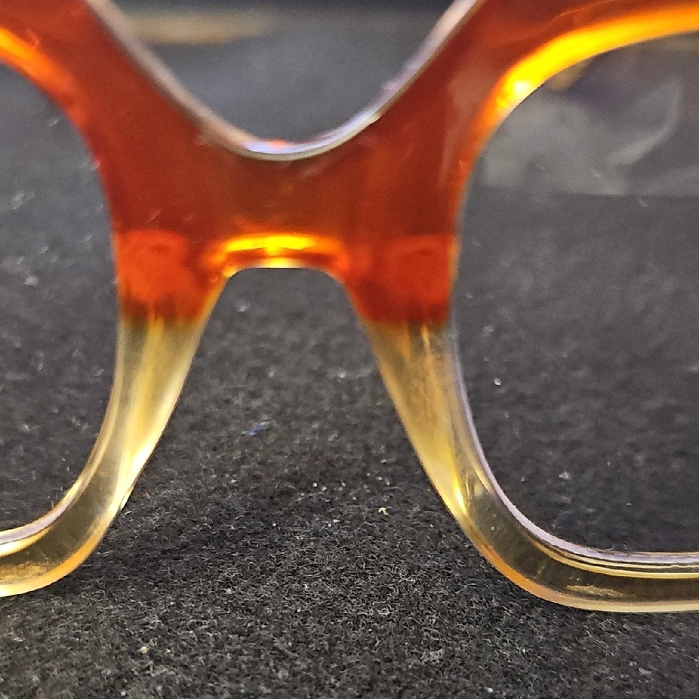 Gradient Orange And Amber Women's Glasses - image 2